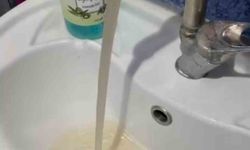 O Şehirde Musluklardan Kirli Su Akmasına Vatandaşlardan Tepki