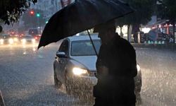 Sarı alarm ile uyarılan O İlde sağanak etkisini gösteriyor