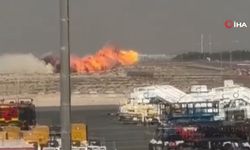 Alevler İçinde Çakıldı: Savaş Uçağı Gösteri Uçuşunda Düştü