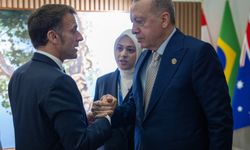Erdoğan ve Macron G20 Zirvesi’nde Bir Araya Geldi