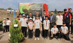 İl Müftü Vekili Çarpar 11 Kasım Milli Ağaçlandırma Günü Fidan Dikme Etkinliğine Katıldı