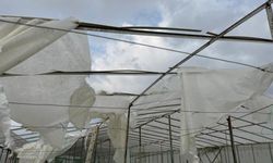 Mersin’de Fırtına ve Hortum Seraları Vurdu