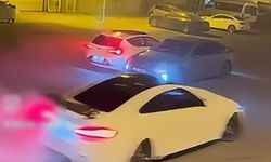 Mersin'de Sürücü Drift Atıp Egzozdan Ateş Çıkardı