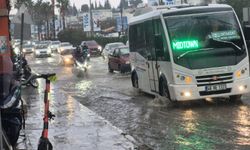 Bodrum sokakları bir saatte göle döndü