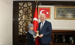 İl Müftüsü Yığman, Kur’an Kursu Öğrencilerini Makamında Kabul Etti