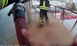 Mersin Büyükşehir İtfaiyesinin Hızlı ve Etkili Müdahalesiyle Talaş Silosu Yangını Söndürüldü