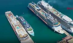 10 ayda kruvaziyerle 2 milyon 21 bin 326 yolcu geldi