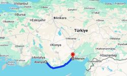 Alanya-Mersin Arası Kaç Kilometre?