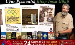 Gazeteci-Yazar Uğur Pişmanlık Mersin CNR Kitap Fuarı'nda