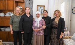 Mersin’de Gazinin Eşine Vefalı Ziyaret