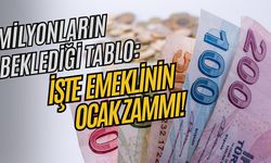 Milyonların Beklediği Tablo Ortaya Çıktı: İşte Emeklerin Alacağı Ocak Zammı