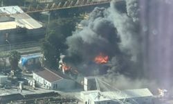 Şantiyede Yangın Alarmı: Müdahale Devam Ediyor