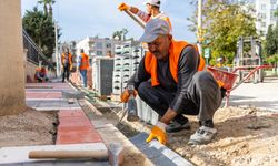 Yenişehir’de Yol Ve Kaldırımlar Yenileniyor