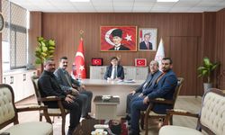 MHP MYK Üyesi Hüsnü Doğan, İl Millî Eğitim Müdürü Muhammed Özdemirci'yi Ziyaret Etti