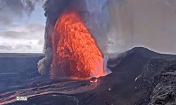 Hawaii'deki Kilauea Yanardağı Yeniden Lav Püskürttü