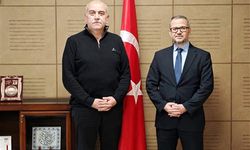 İl Müftü Vekili Çarpar Boranlar Otomotiv Ltd. Şti. Yöneticisi Akyurt’u Ziyaret Etti