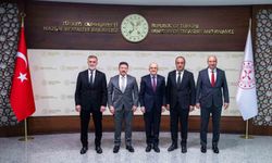 Hazine ve Maliye Bakanı Şimşek, TŞOF Genel Başkanı Yiğiner’i kabul etti