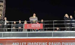 CHP Genel Başkanı Özgür Özel, Güngören’deki mitinge katıldı