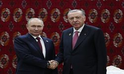 Cumhurbaşkanı Erdoğan Putin ile Görüştü