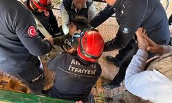 Foseptiğe Düşen 6 Yaşındaki Eyüp Kurtarıldı, Annesi Çalışmaları Gözyaşlarıyla İzledi