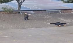 Kızına Şantaj Yapan Kişiyi Lise Bahçesinde Tabancayla Rehin Aldı