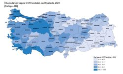 Mersin Kişi Başına GSYH’de Türkiye Ortalamasının Altında
