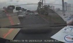 Mersin’de Makas Atan Sürücü Kameraya Yakalandı, Polis Yakaladı