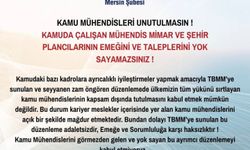 Kamu Mühendislerinden Sert Tepki: "Seyyanen Zamda Mühendis, Mimar ve Şehir Plancıları Unutulmasın!"