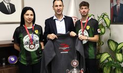 İl Müdürü Göksun Öz başarılı sporcuları tebrik etti!