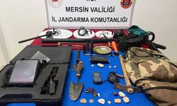 Mersin’de Kaçak Kazıya Jandarma Baskını: 3 Şüpheli Suçüstü Yakalandı