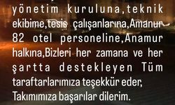 Anamur Belediyespor’da Muzaffer Tozlu Dönemi Sona Erdi