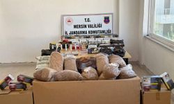 Mersin'de Kaçak Makaron Operasyonu: 2 gözaltı