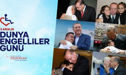 Cumhurbaşkanı Erdoğan'dan Dünya Engelliler Günü mesajı