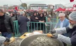 Hamsi ve Mıhlama Festivali’nde 3 Ton Hamsi Dağıtıldı
