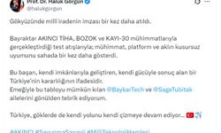 Haluk Görgün: “Bayraktar Akıncı Tiha; Aklın Kusursuz Uyumunu Bir Kez Daha Gösterdi”