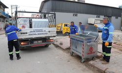 Akdeniz Belediyesi Temizlik Hizmetleri İçin 280 Yeni Çöp Konteyneri Aldı