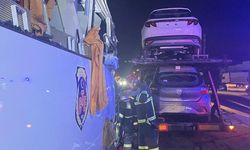 Mahkum taşıyan midibüsün de karıştığı zincirleme kazada 23 kişi yaralandı