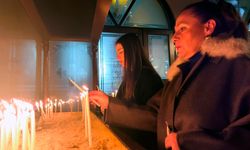 Mersin'de Ortodoks Kilisesi'nde Noel Ayini Yapıldı