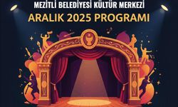 Mezitli Kültür Merkezi Aralık 2025 Programı Belli Oldu
