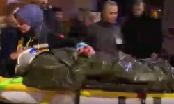 Motosiklet Yayaya Çarptı: 2 Yaralı