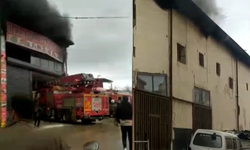 Elazığ’da iş yerinde çıkan yangın söndürüldü