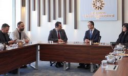 Çin Halk Cumhuriyeti Büyükelçisi Jiang Xuebin’den ETÜ’ye ziyaret