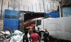 Geri Dönüşüm Tesisinde Yangın
