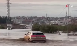 Adana’da Göle Dönen Yolda TOGG ile Güvenli Geçiş
