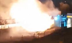 Metro Yakınında Korkutan Yangın: Patlamalar Yaşandı