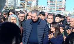 DEM Parti Eş Genel Başkanı Bakırhan, Nusaybin'de yürüyüşe katıldı