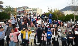 Anamur’da Kar Şenliği Coşkusu