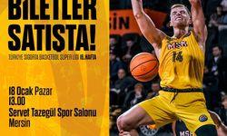 Mersin MSK - Manisa Basket Biletleri Satışta!