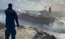 Boş Tanker, Fırtınada Karaya Oturdu