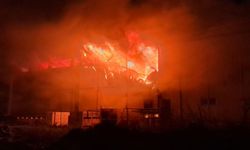 Soğuk Hava Deposunda Korkutan Yangın